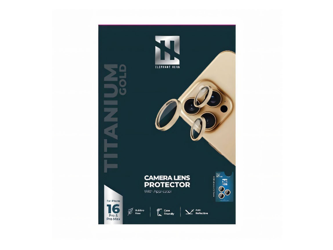 Buy Elephant Horn Camera Lens Protector for iPhone 16 Pro/Max in Qatar Buy Elephant Horn Camera Lens Protector for iPhone 16 Pro/Max in Qatar